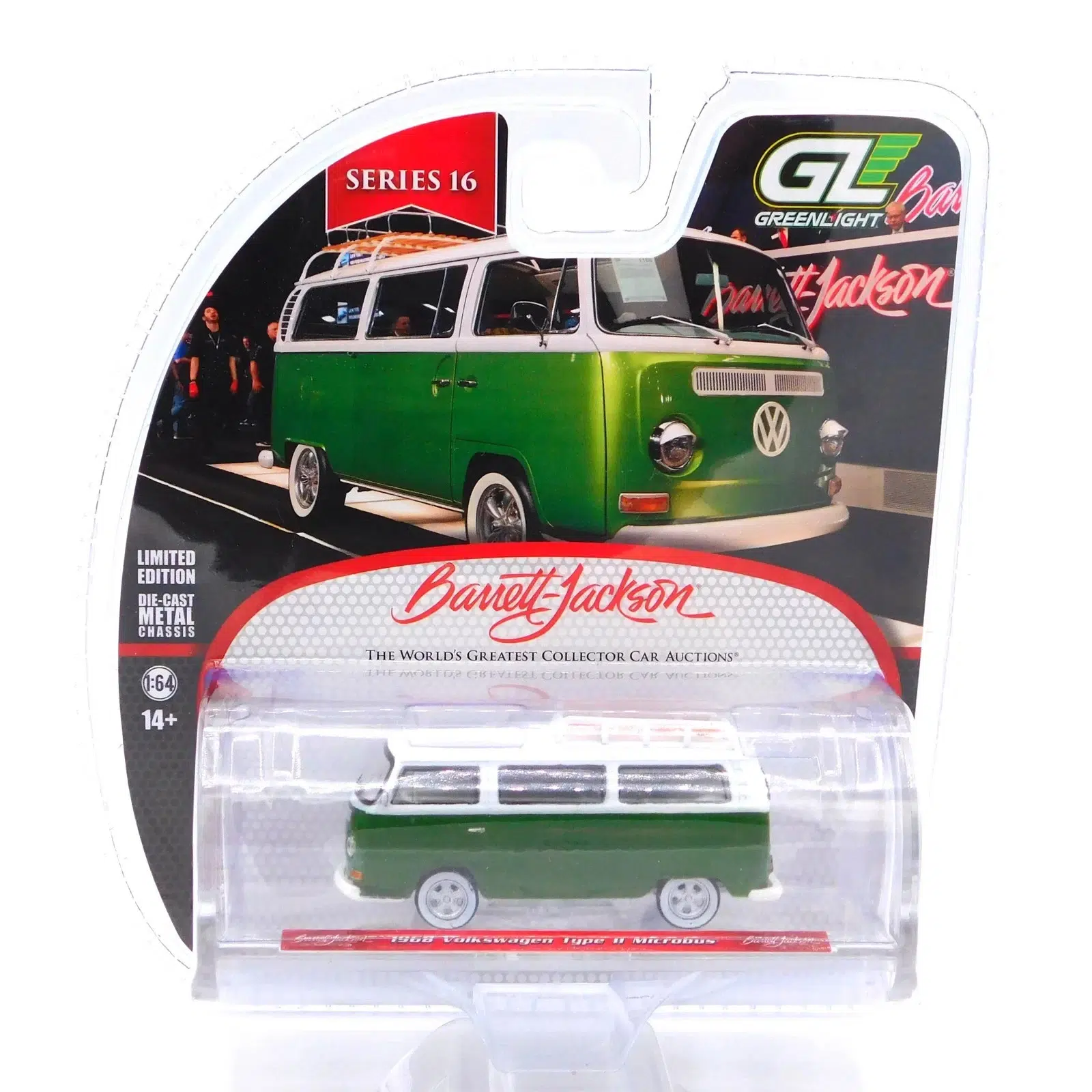 greenlight 1968 volkswagen type ii microbus diecast model greenlight 1968 volkswagen type ii microbus diecast model
