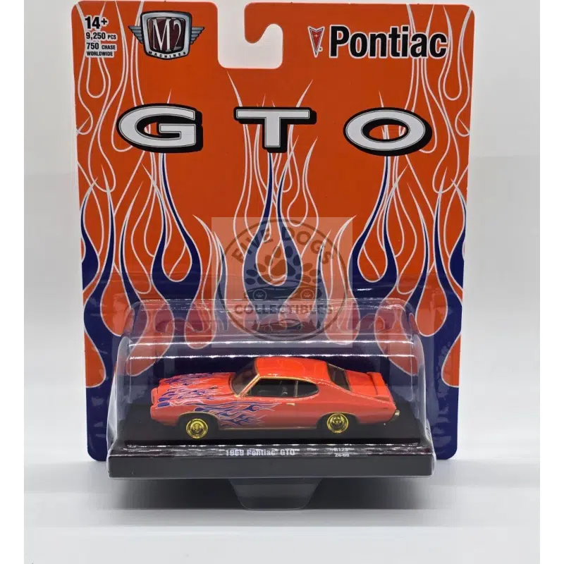 m2 machines auto drivers 1969 pontiac gto diecast model