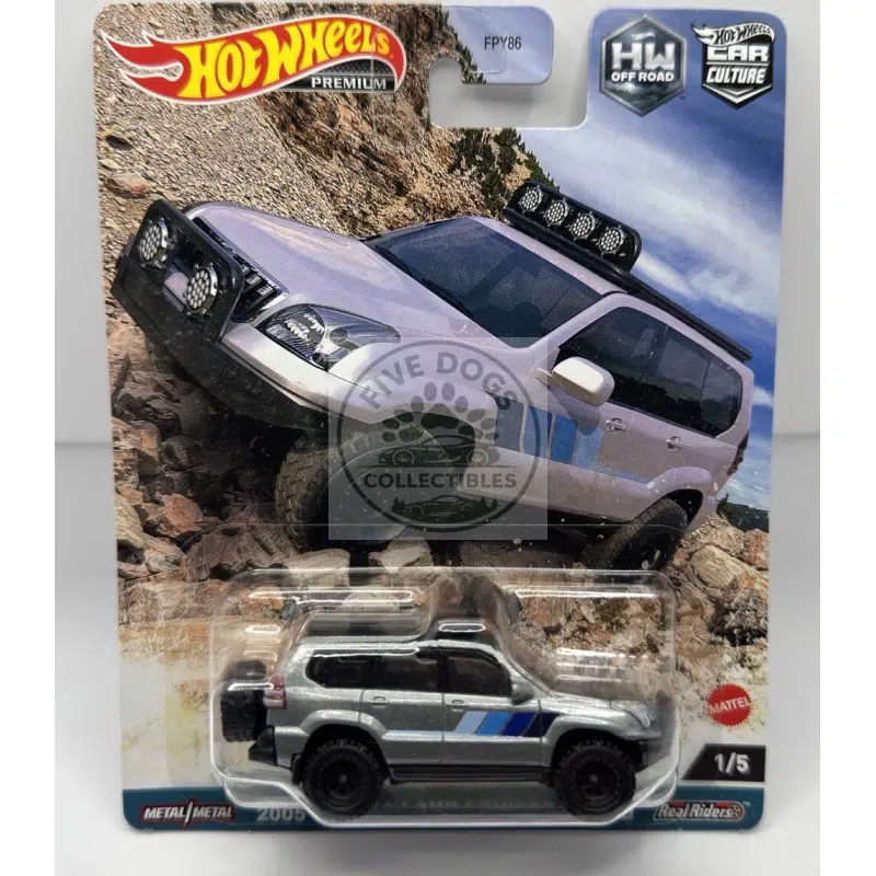 hot wheels car culture 2005 toyota land cruiser prado hkc70 4b10