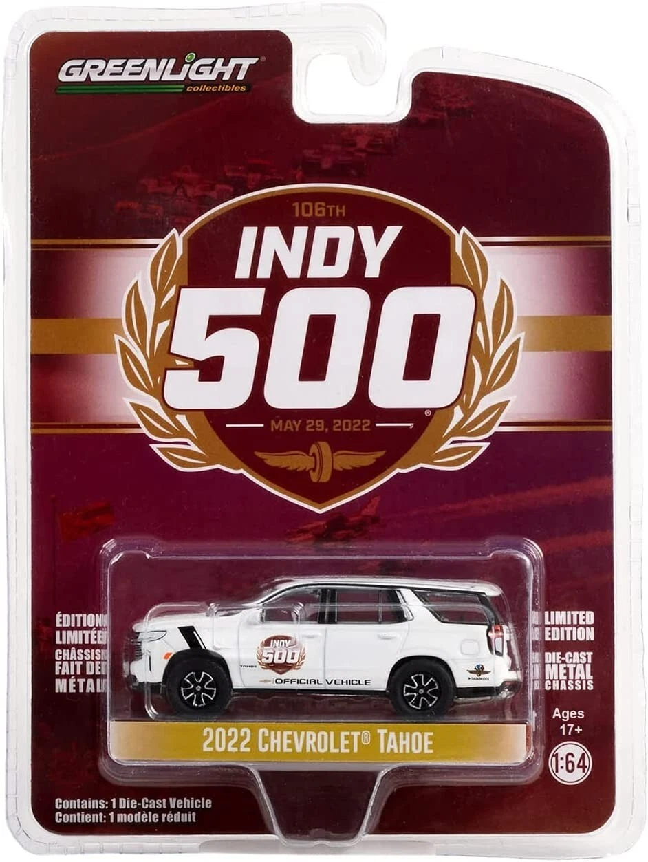 greenlight anniversary series 2022 chevrolet tahoe indy 500 greenlight anniversary series 2022 chevrolet tahoe indy 500