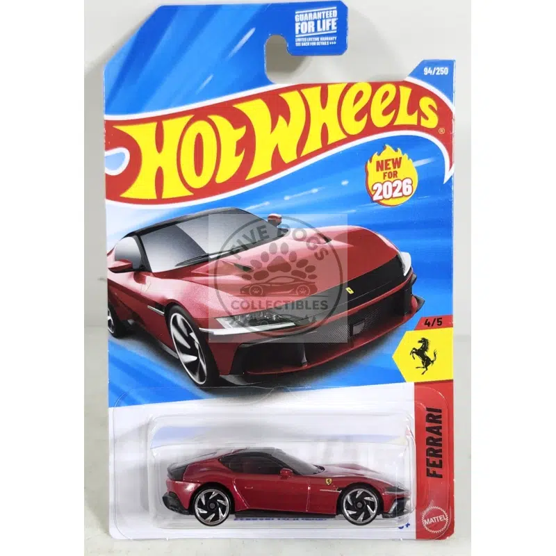 hot wheels ferrari 12cilindri 1:64 diecast model car