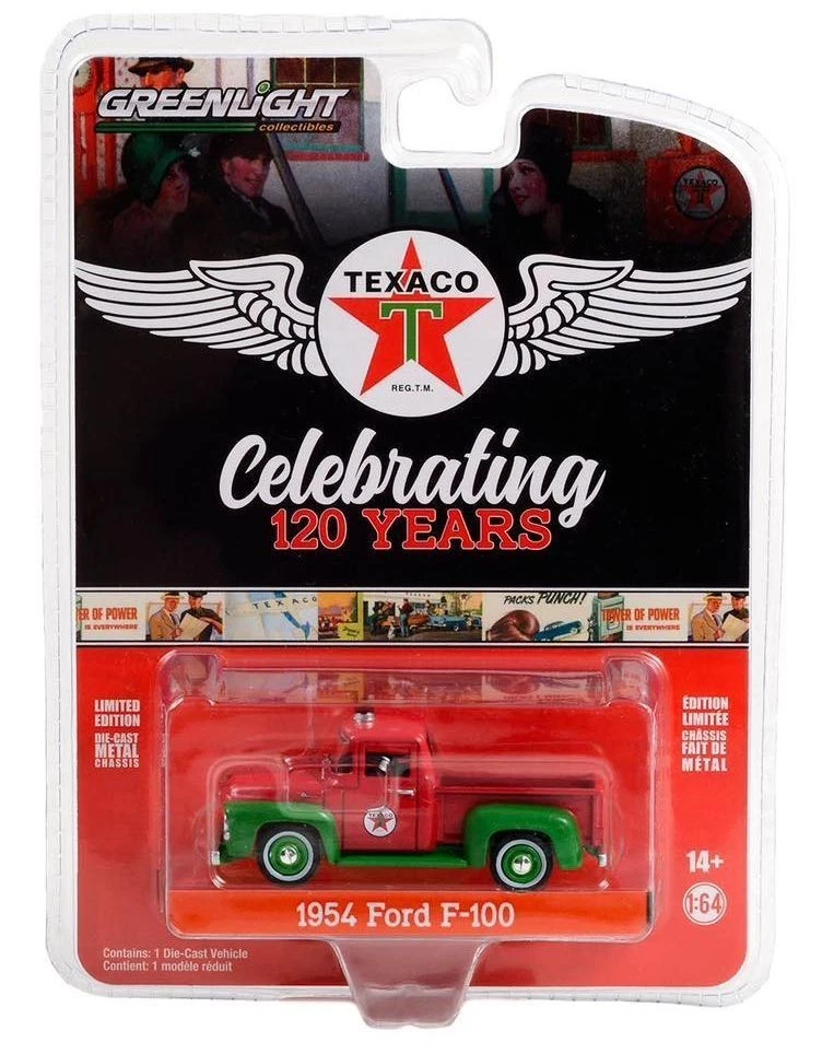greenlight anniversary series 1954 ford f 100 texaco 120 years greenlight anniversary series 1954 ford f 100 texaco 120 years