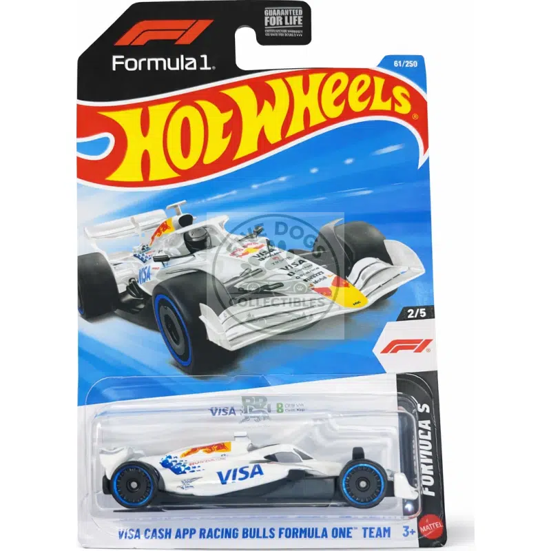 hot wheels visa cash app racing bulls formula one team diecast model