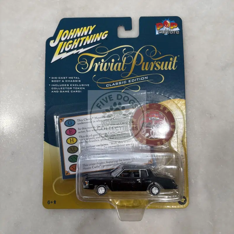 johnny lightning 1979 chevrolet monte carlo trivial pursuit, pop culture series