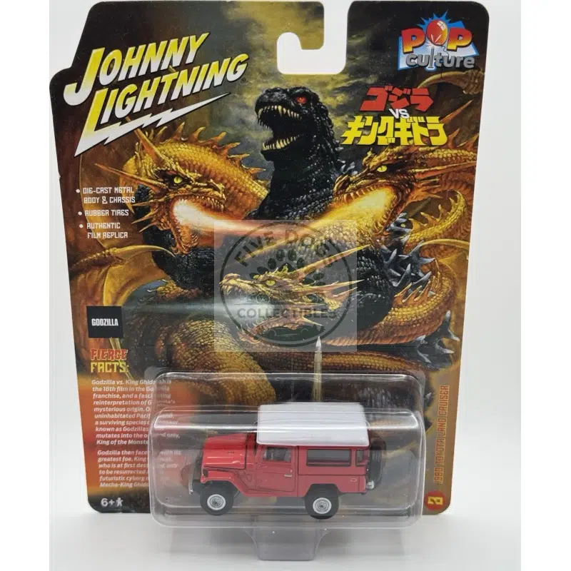johnny lightning 1980 toyota land cruiser godzilla, pop culture series
