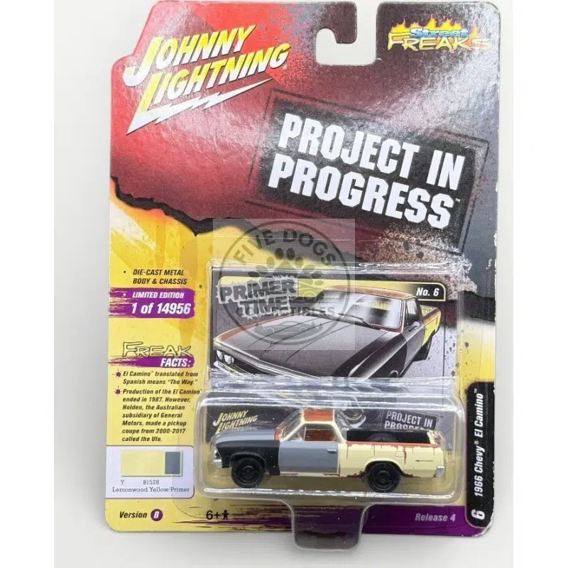 johnny lightning 1966 chevy el camino swinger street freaks series