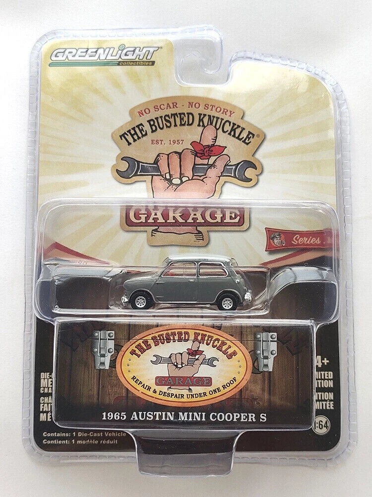 greenlight busted knuckle garage 1965 austin mini cooper s greenlight busted knuckle garage 1965 austin mini cooper s