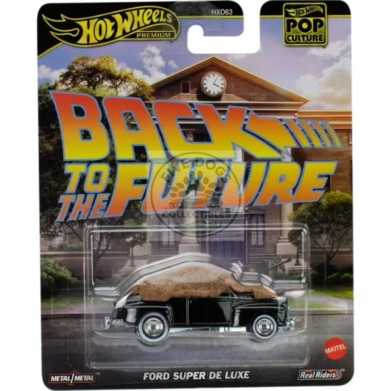 hot wheels pop culture ford super de luxe back to the future