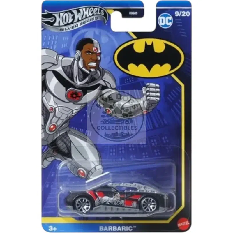 hot wheels silver series hw barbaric