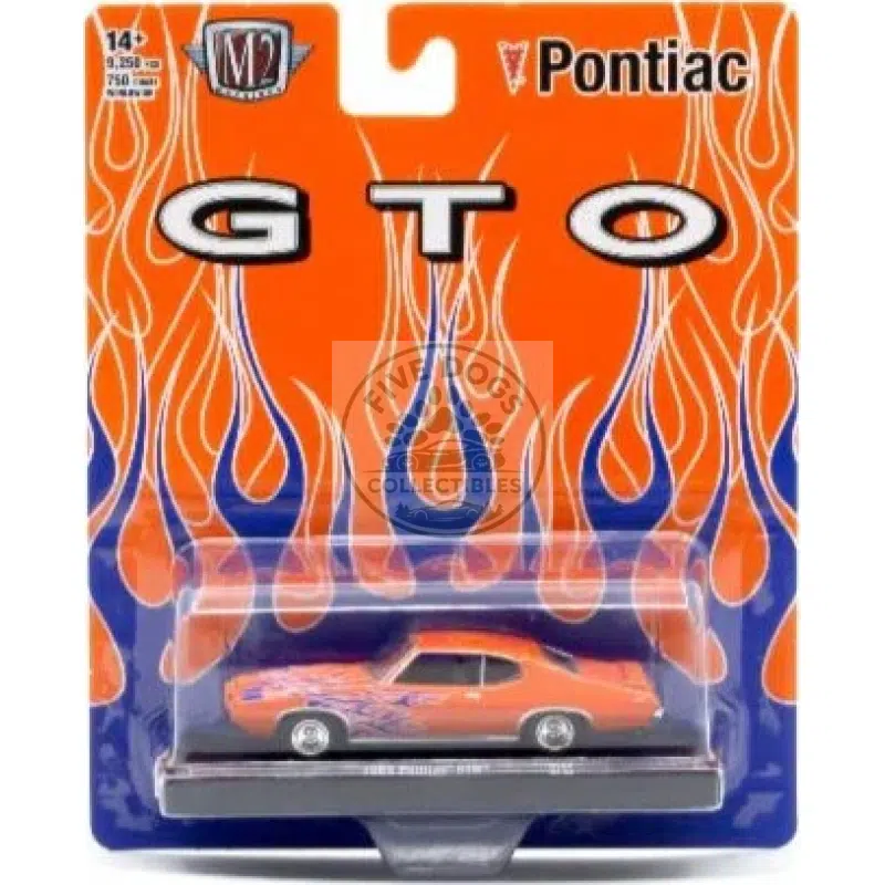 m2 machines 1969 pontiac gto orange with blue flame graphics auto drivers release 123