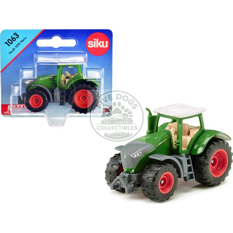 fendt 1050 vario tractor green with white top diecast model by siku