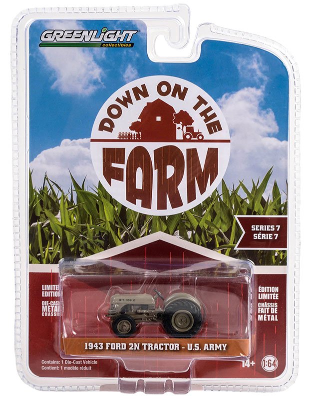 greenlight 1943 ford 2n tractor us army down on the farm series greenlight 1943 ford 2n tractor us army down on the farm series