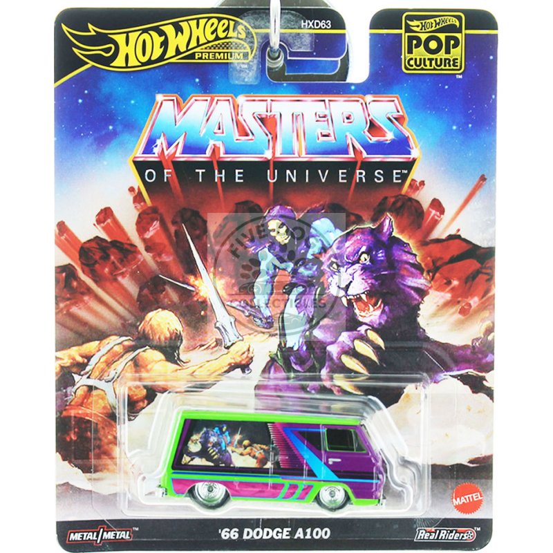 hot wheels pop culture '66 dodge a100 masters of the universe