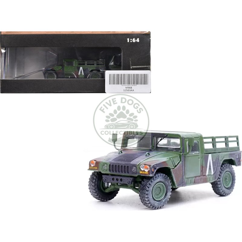 m998 hmmwv "8th battalion 4th air defense regiment 101st airborne division gulf war" (1991) united states army "military miniature" series 1/64 diecast model by panzerkampf