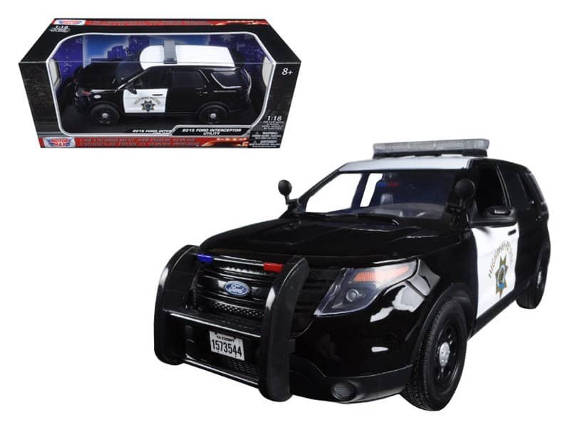 2015 ford pi utility interceptor chp california highway patrol 1/18 diecast model car by motormax 2015 ford pi utility interceptor chp california highway patrol 1/18 diecast model car by motormax