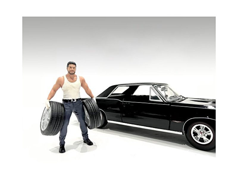 "muscle mechanics" figure #1 for 1/18 scale models by american diorama "muscle mechanics" figure #1 for 1/18 scale models by american diorama