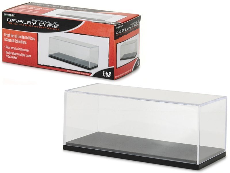 Display Case for Collectible Figures Clear display case for collectibles, perfect for showcasing limited editions and special collections.