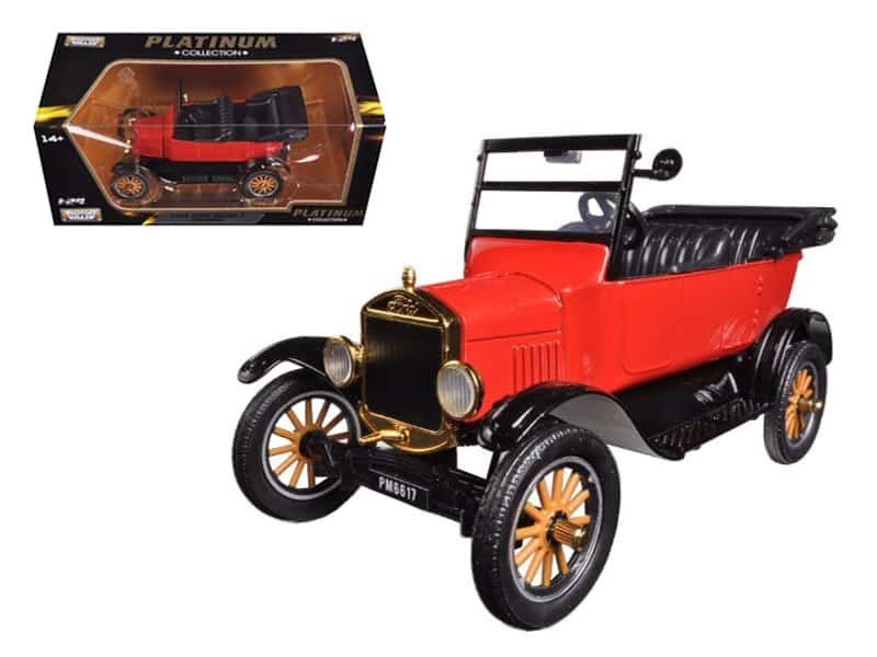 1925 ford model t touring red 1/24 diecast model car by motormax 1925 ford model t touring red 1/24 diecast model car by motormax