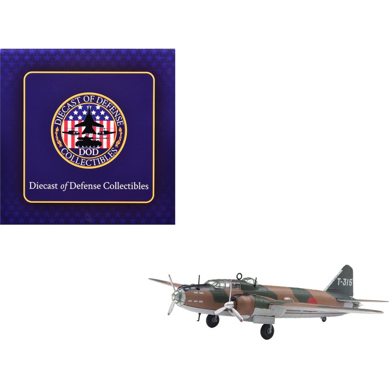 mitsubishi g4m1 type 1 aircraft "imperial japanese navy" 1/144 diecast model by diecast of defense