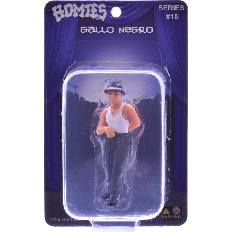 gallo negro 1.75" figure "special release" #1 series 15 model by homies