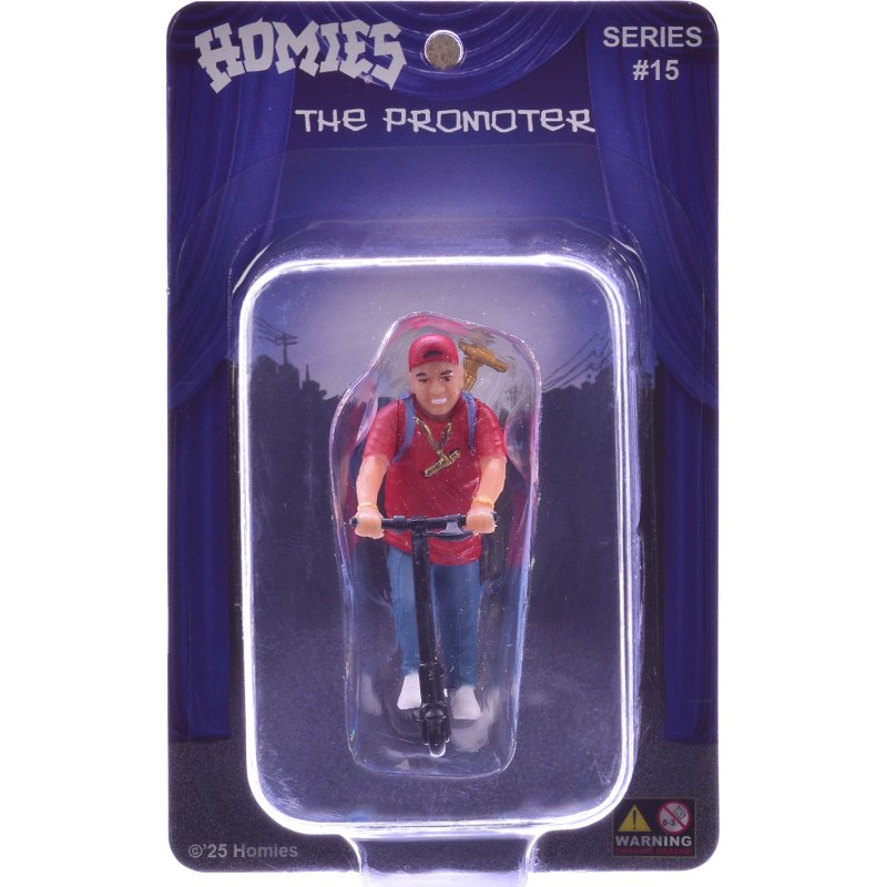 the promoter 1.75" figure "special release" #6 series 15 model by homies