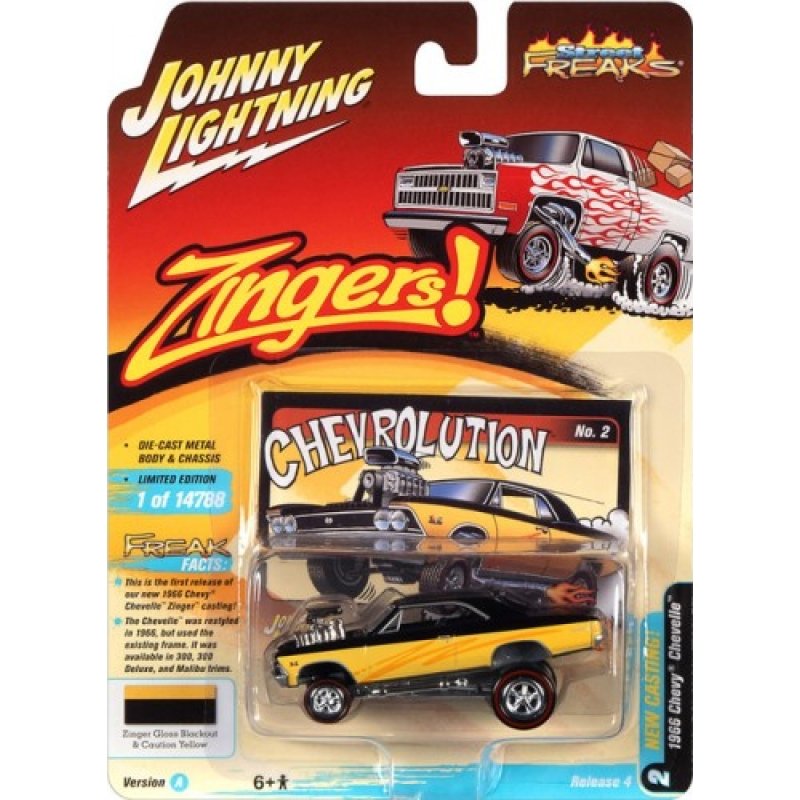 johnny lightning street freaks 2021 release 4a 1966 chevy chevelle