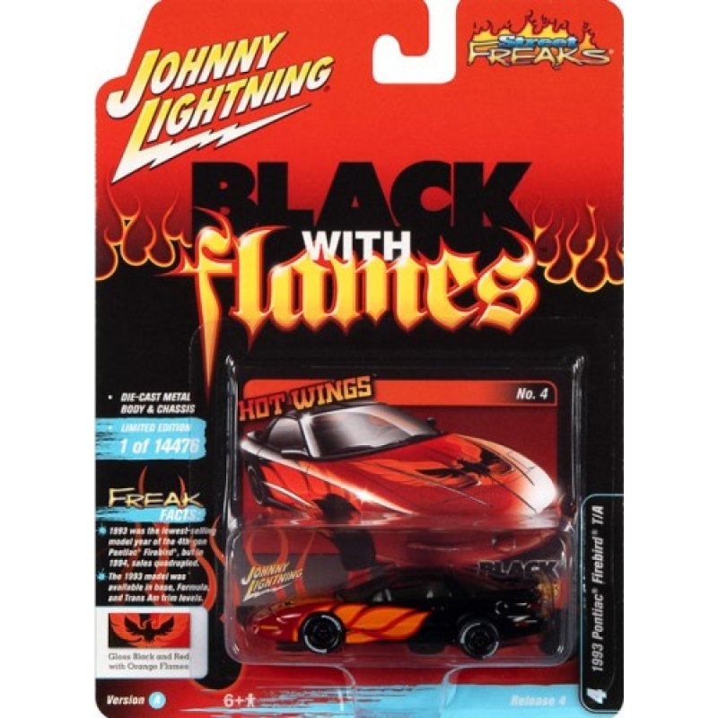 johnny lightning street freaks 2021 release 4a 1993 pontiac firebird ta