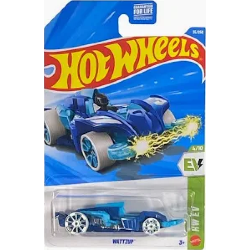 Hot Wheels Wattzup EV car