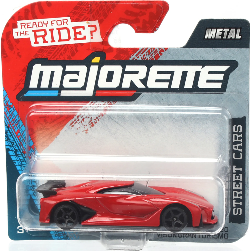 majorette nissan vision gran turismo 2020 metal street car toy red 22618403zzsq